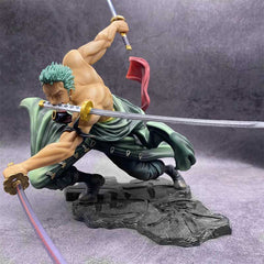 Roronoa Zoro: Figura de Ação com Três Lâminas - univershope