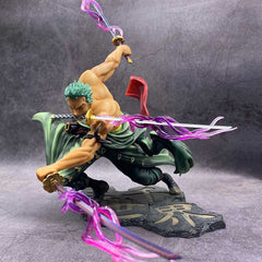 Roronoa Zoro: Figura de Ação com Três Lâminas - univershope