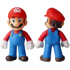 Kit de 3 Peças Super Mario Bros, Luigi, Yoshi Anime 14cm - univershope