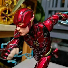 Flash Figura de 16cm da Liga da Justiça com Postura de Corrida - univershope