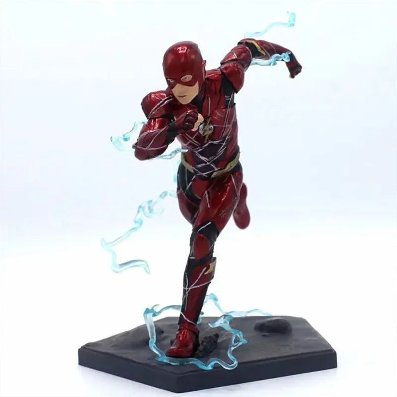 Flash Figura de 16cm da Liga da Justiça com Postura de Corrida - univershope