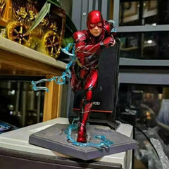 Flash Figura de 16cm da Liga da Justiça com Postura de Corrida - univershope