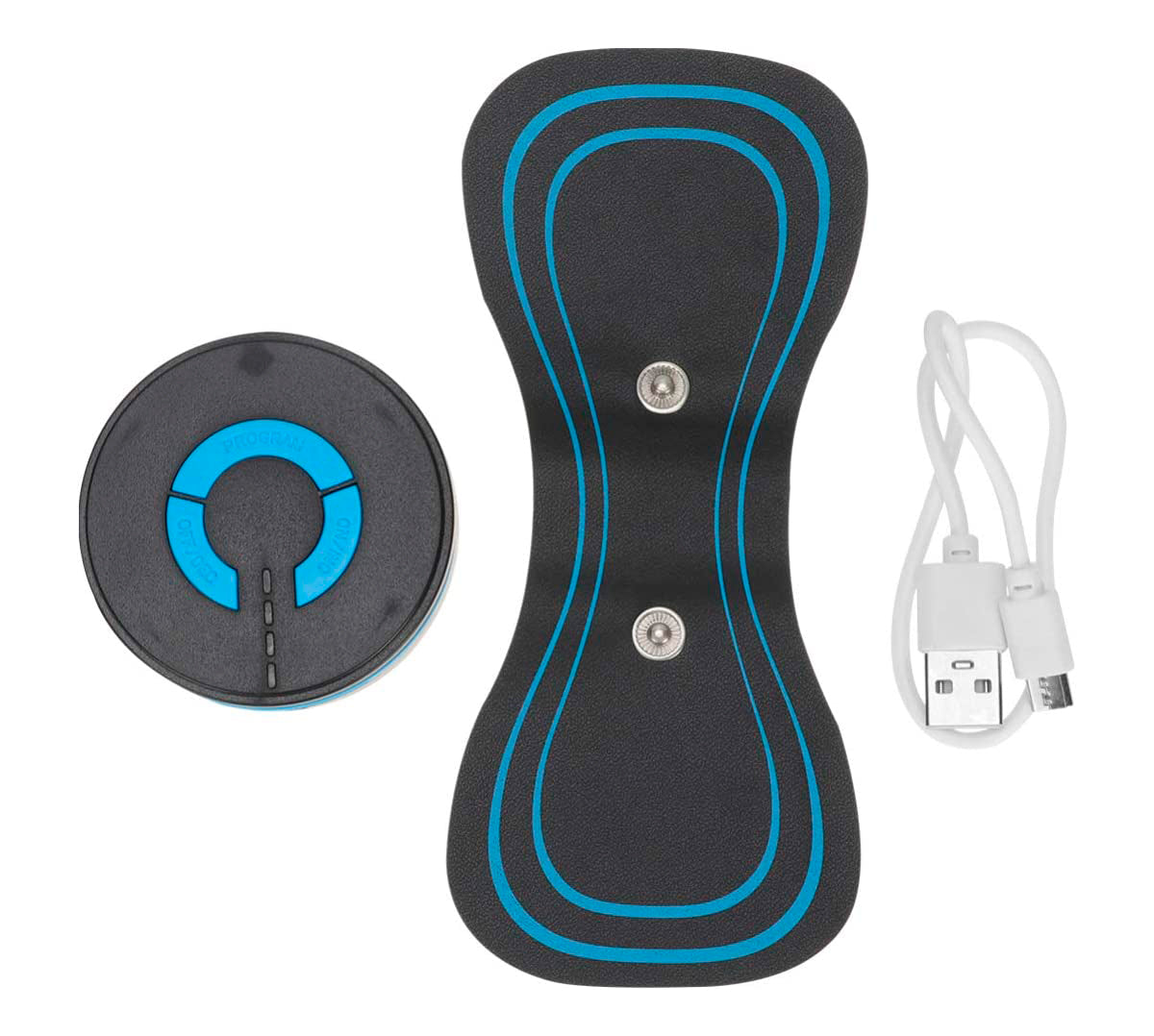 Massageador corporal: compacto, portátil e recarregável - univershop